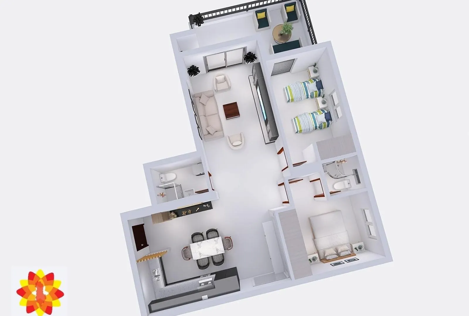 Design Sea View Apartment Sarandë