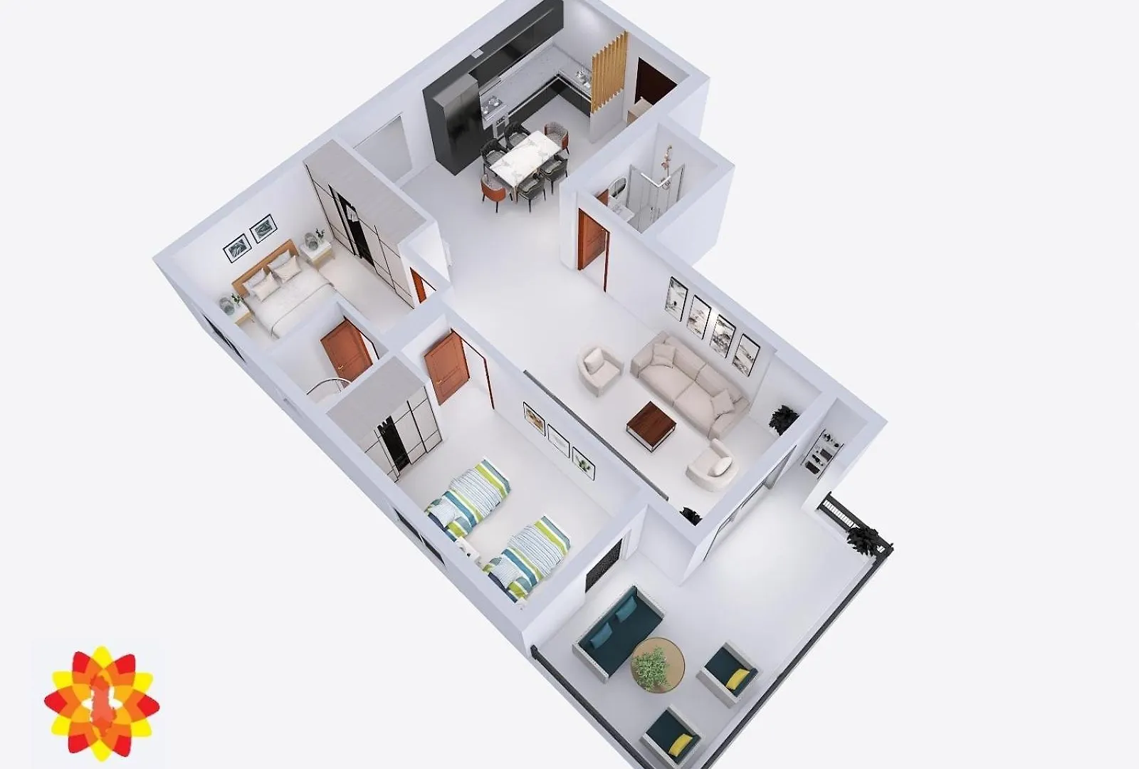Design Sea View Apartment Sarandë